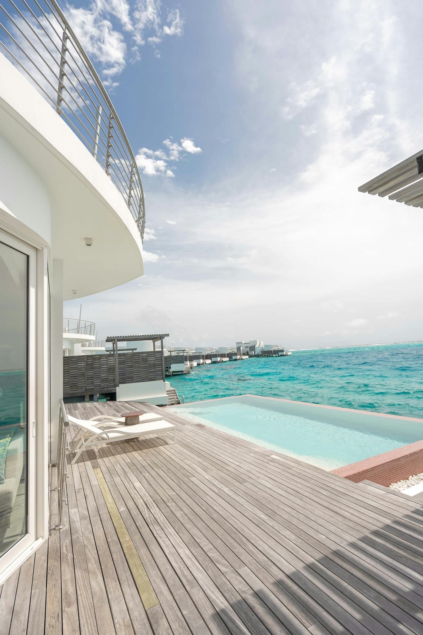 Modern Beachfront Villa In Maldives With Stunning 1